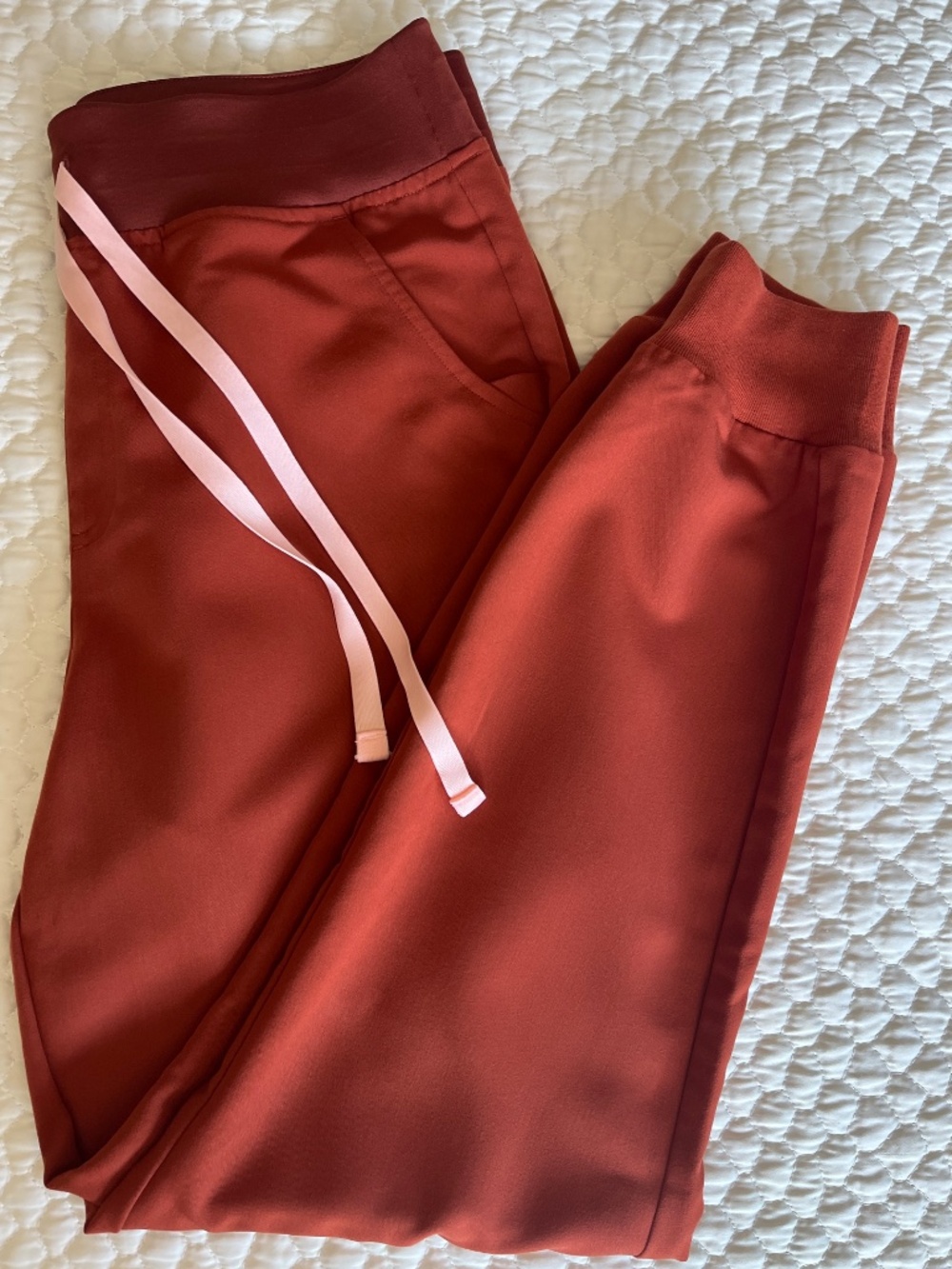 ๐งก FIGS Zamora Jogger Scrub Pants โ Auburn โ Size M ๐งก